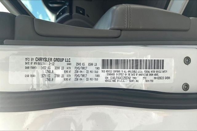 2012 Jeep Grand Cherokee Laredo