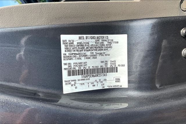 2010 Ford Focus S