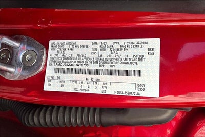 2024 Ford Escape Hybrid Platinum