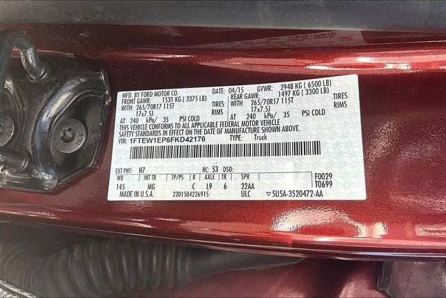 2015 Ford F-150 XLT