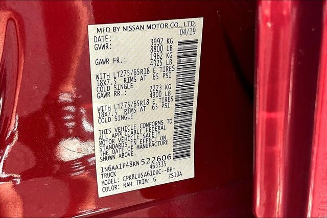 2019 Nissan Titan XD PRO-4X