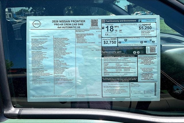 2026 Nissan Frontier PRO-4X