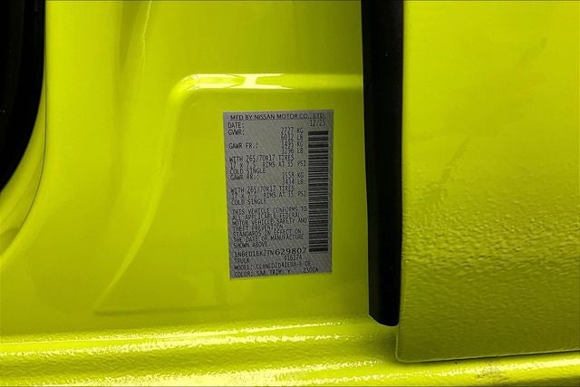 2026 Nissan Frontier PRO-4X