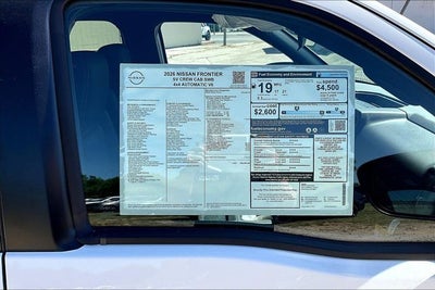 2026 Nissan Frontier SV