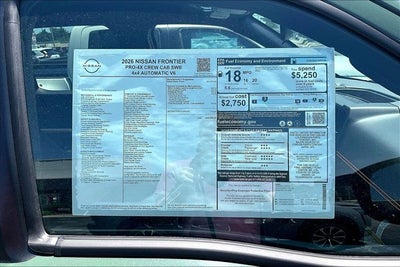 2026 Nissan Frontier PRO-4X