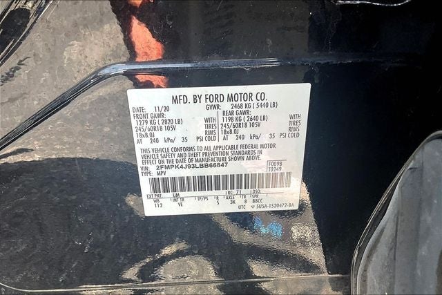 2020 Ford Edge SEL