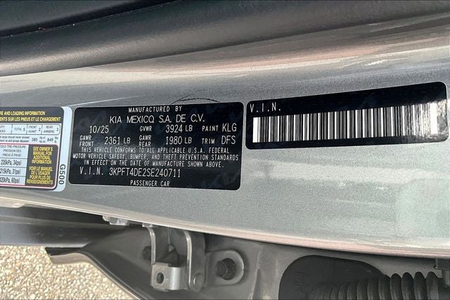 2025 Kia K4 LXS