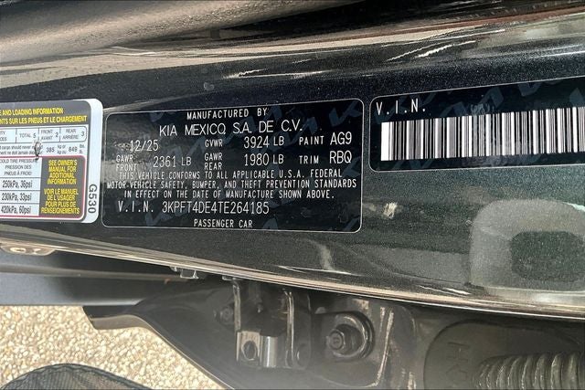 2026 Kia K4 LX