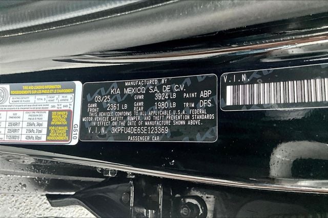 2025 Kia K4 EX