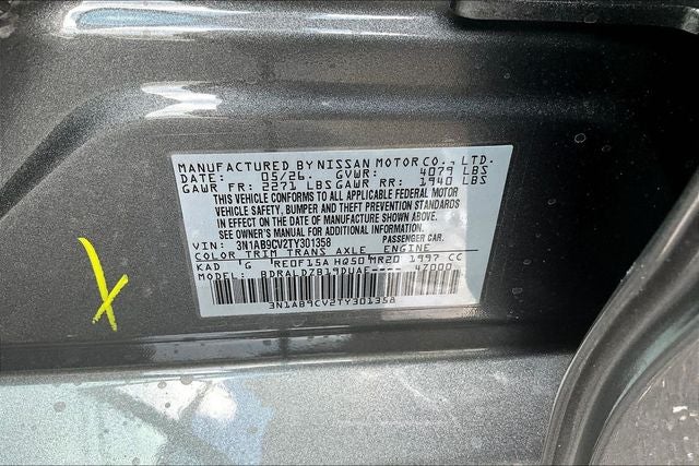 2026 Nissan Sentra SV