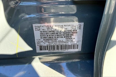 2027 Nissan Sentra SV