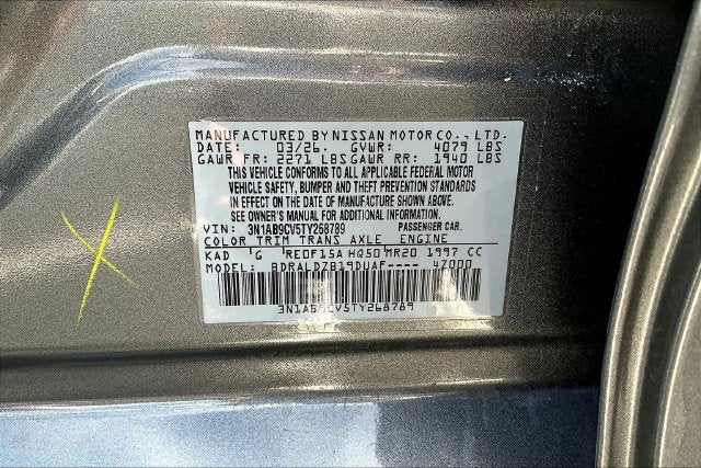 2026 Nissan Sentra SV
