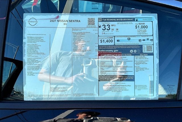 2027 Nissan Sentra SV