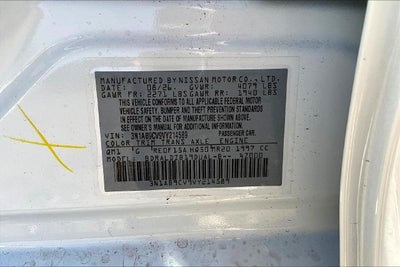 2027 Nissan Sentra SV