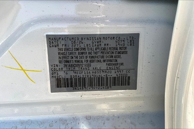 2027 Nissan Sentra SV