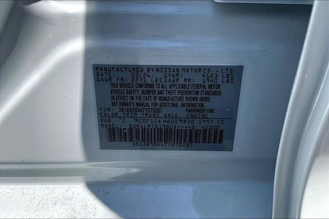 2026 Nissan Sentra SR