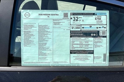 2026 Nissan Sentra SL