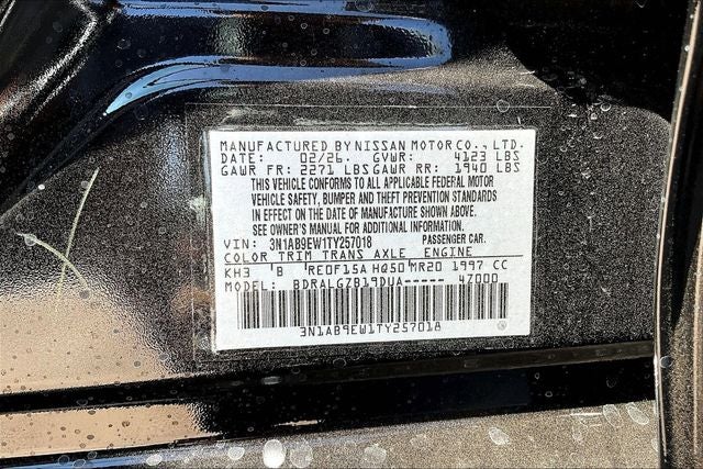 2026 Nissan Sentra SL