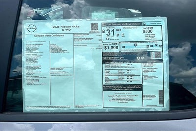 2026 Nissan Kicks S