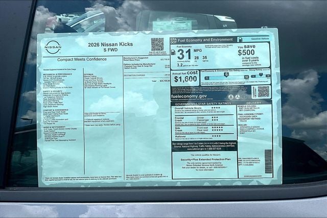 2026 Nissan Kicks S