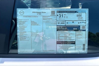 2026 Nissan Kicks S