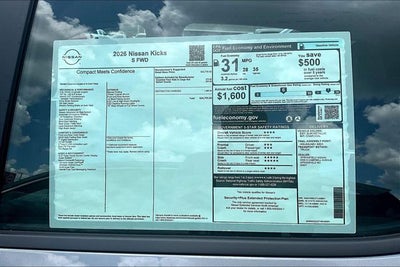 2026 Nissan Kicks S