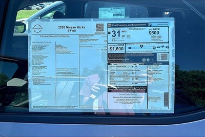 2026 Nissan Kicks S