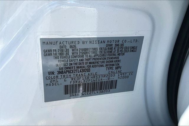 2026 Nissan Kicks SV