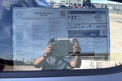 2026 Nissan Kicks SR