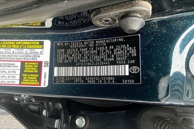 2020 Toyota Camry Hybrid LE