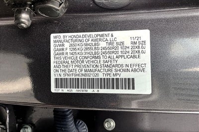 2022 Honda Pilot Touring 7 Passenger