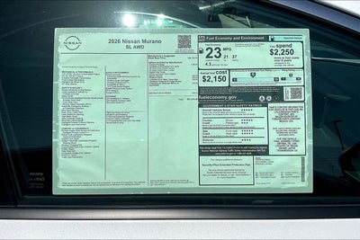 2026 Nissan Murano SL