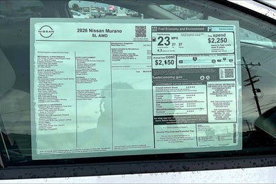 2026 Nissan Murano SL