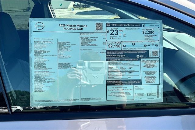 2026 Nissan Murano Platinum