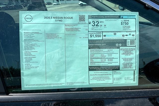 2026 Nissan Rogue S