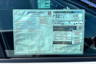 2026 Nissan Rogue SV