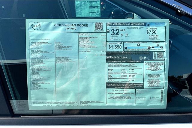 2026 Nissan Rogue SV