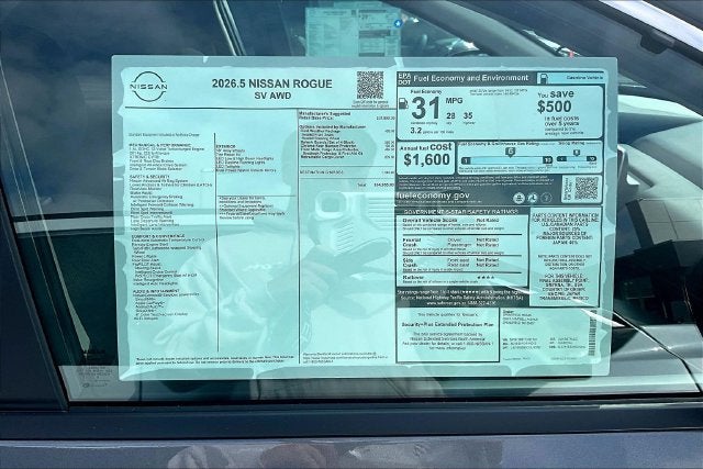 2026 Nissan Rogue SV