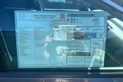 2026 Nissan Rogue Dark Armor