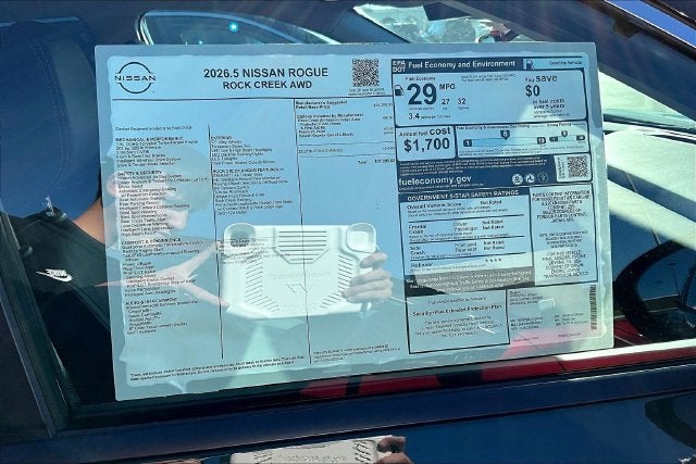 2026 Nissan Rogue Rock Creek