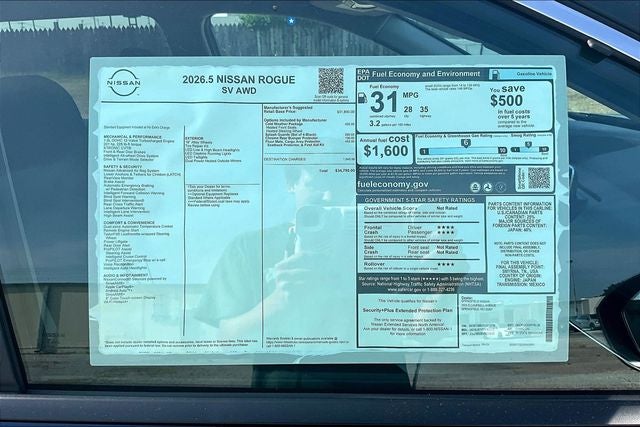 2026 Nissan Rogue SV