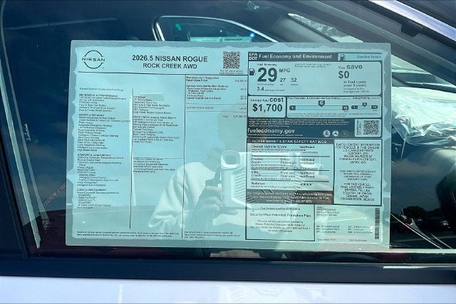 2026 Nissan Rogue Rock Creek