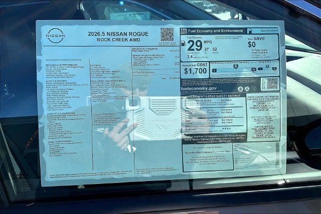 2026 Nissan Rogue Rock Creek