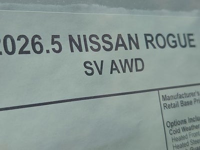 2026 Nissan Rogue SV