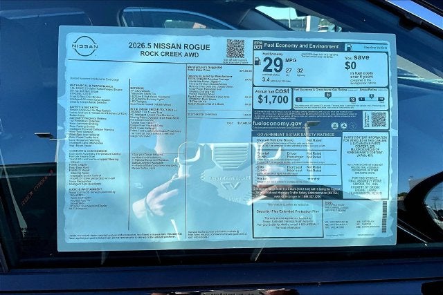 2026 Nissan Rogue Rock Creek
