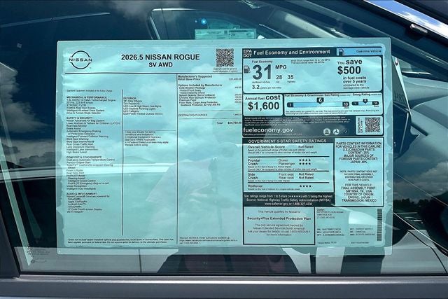 2026 Nissan Rogue SV