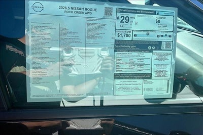 2026 Nissan Rogue Rock Creek