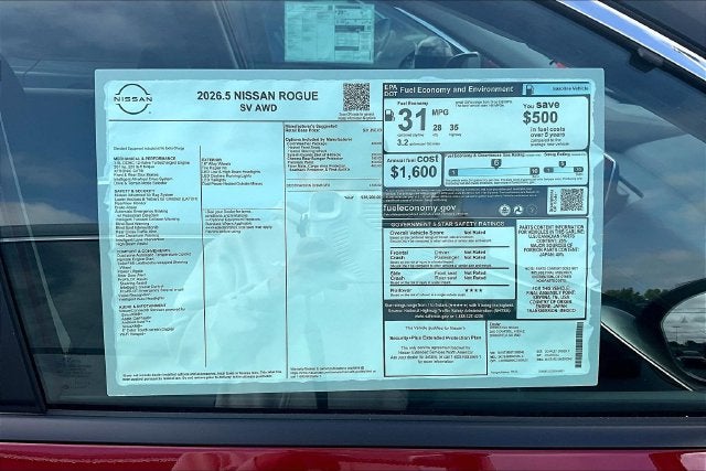 2026 Nissan Rogue SV
