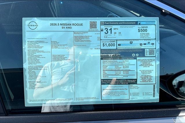 2026 Nissan Rogue SV