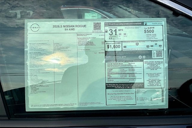 2026 Nissan Rogue SV